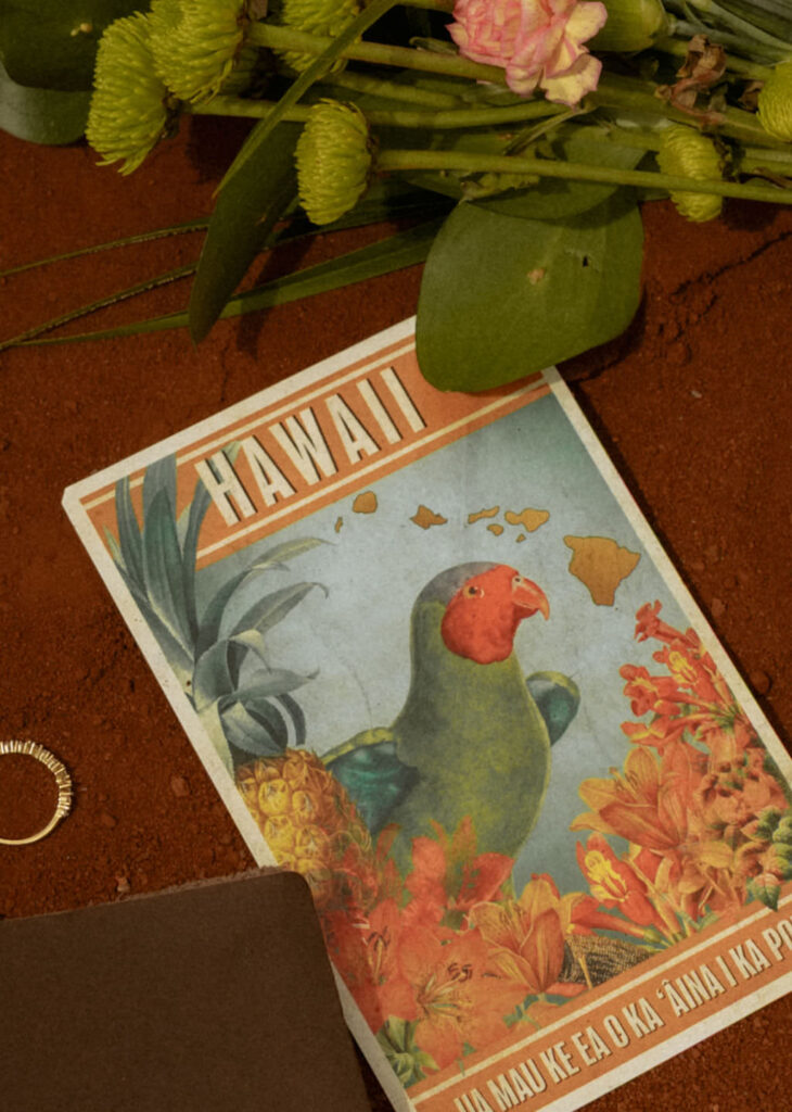 red dirt waterfall elopement
